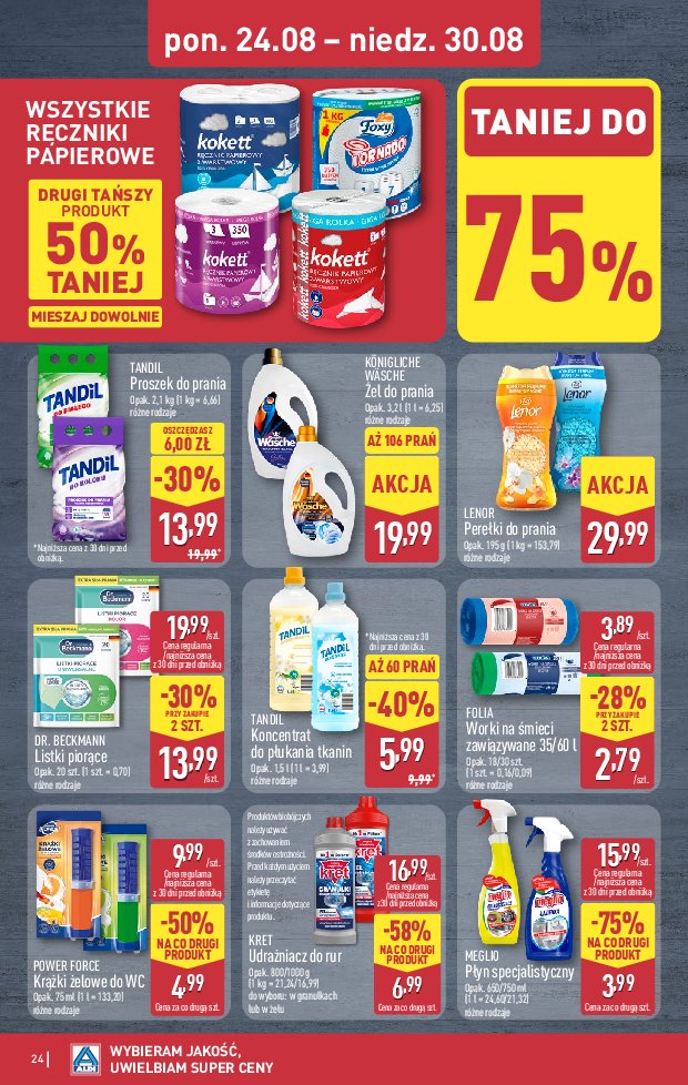 Gazetka Aldi 24/08/2026 – 30/08/2026 - gazetki promocyjne str. 24