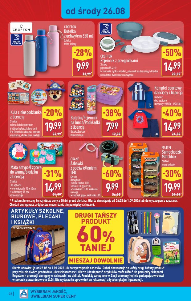 Gazetka Aldi 24/08/2026 – 30/08/2026 - gazetki promocyjne str. 28
