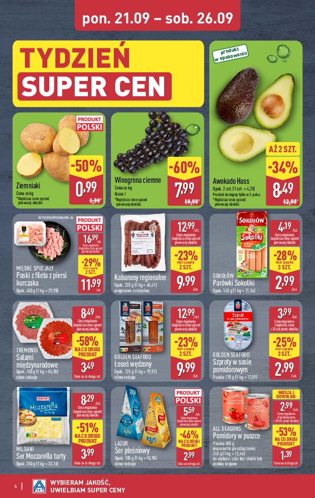 Gazetka Aldi 24/09/2026 – 26/09/2026 - gazetki promocyjne str. 4