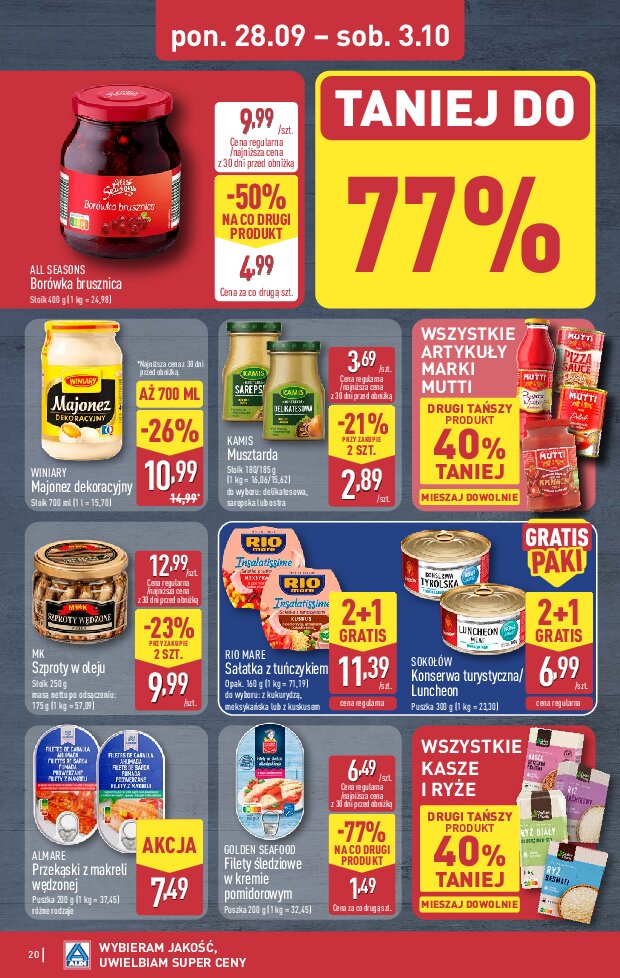 Gazetka Aldi 28/09/2026 – 03/10/2026 - gazetki promocyjne str. 20