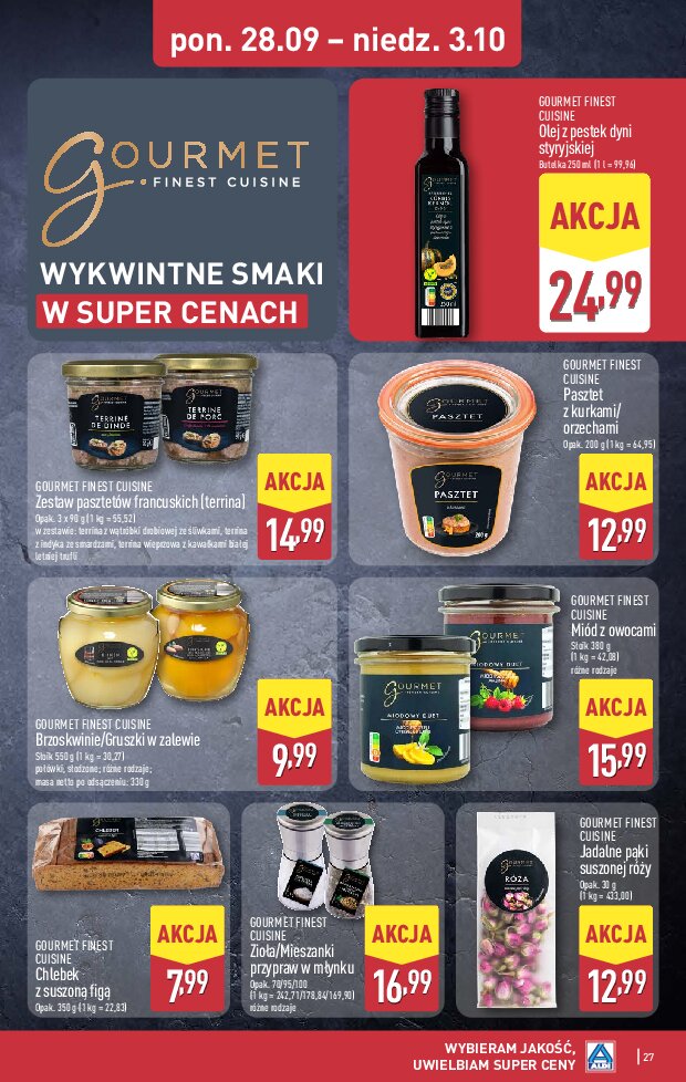 Gazetka Aldi 28/09/2026 – 03/10/2026 - gazetki promocyjne str. 27