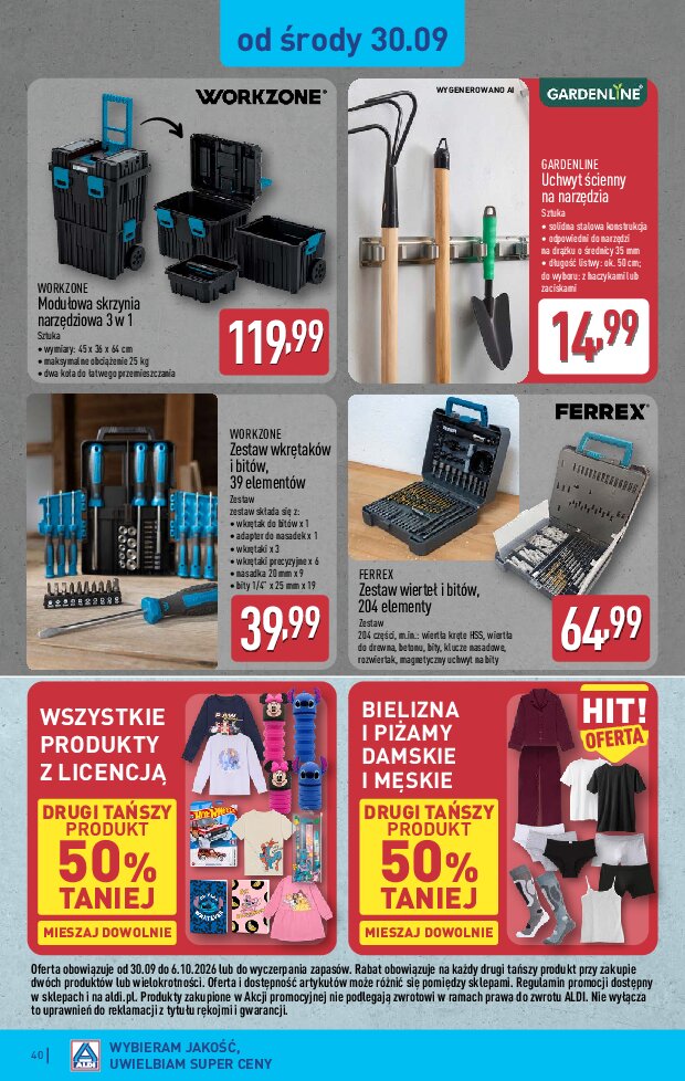Gazetka Aldi 28/09/2026 – 03/10/2026 - gazetki promocyjne str. 40