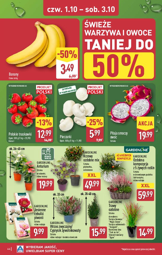 Gazetki promocyjne – owoce - gazetki promocyjne str. 28