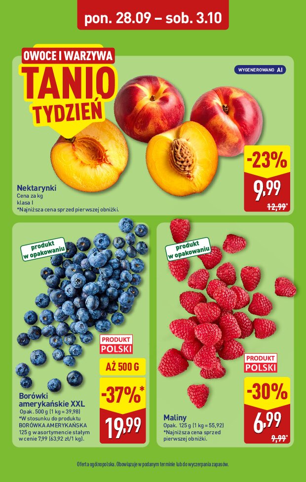 Gazetki promocyjne – owoce - gazetki promocyjne str. 26