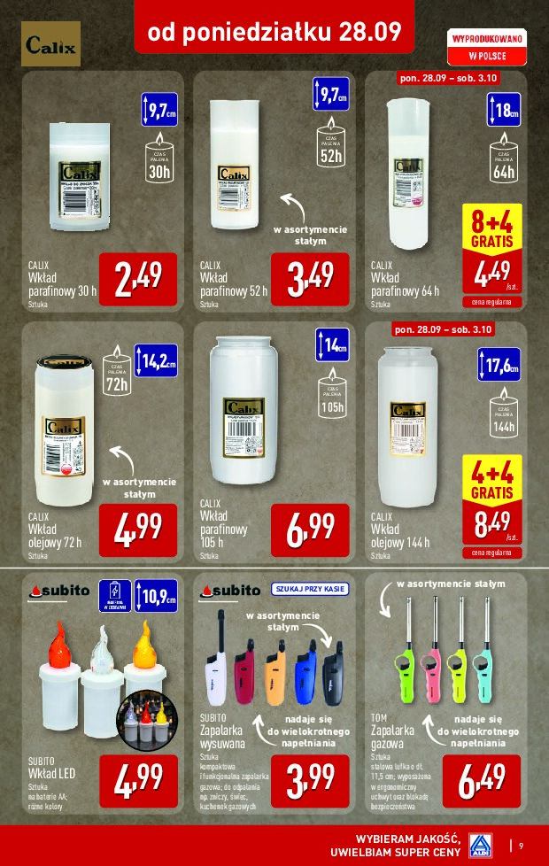 Gazetka Aldi 28/09/2026 – 03/10/2026 - gazetki promocyjne str. 9