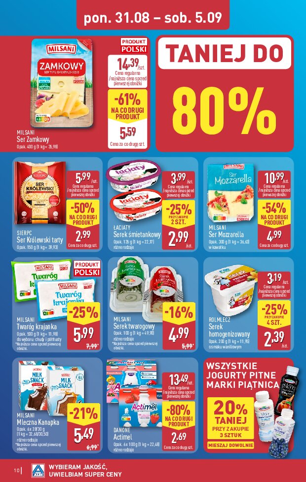 Gazetka Aldi 31/08/2026 – 05/09/2026 - gazetki promocyjne str. 10