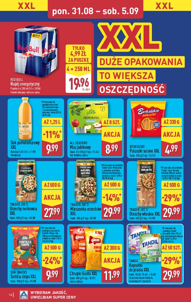 Gazetka Aldi 31/08/2026 – 05/09/2026 - gazetki promocyjne str. 14