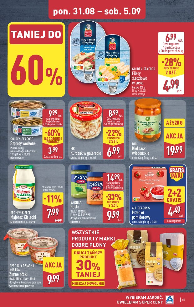 Gazetka Aldi 31/08/2026 – 05/09/2026 - gazetki promocyjne str. 15