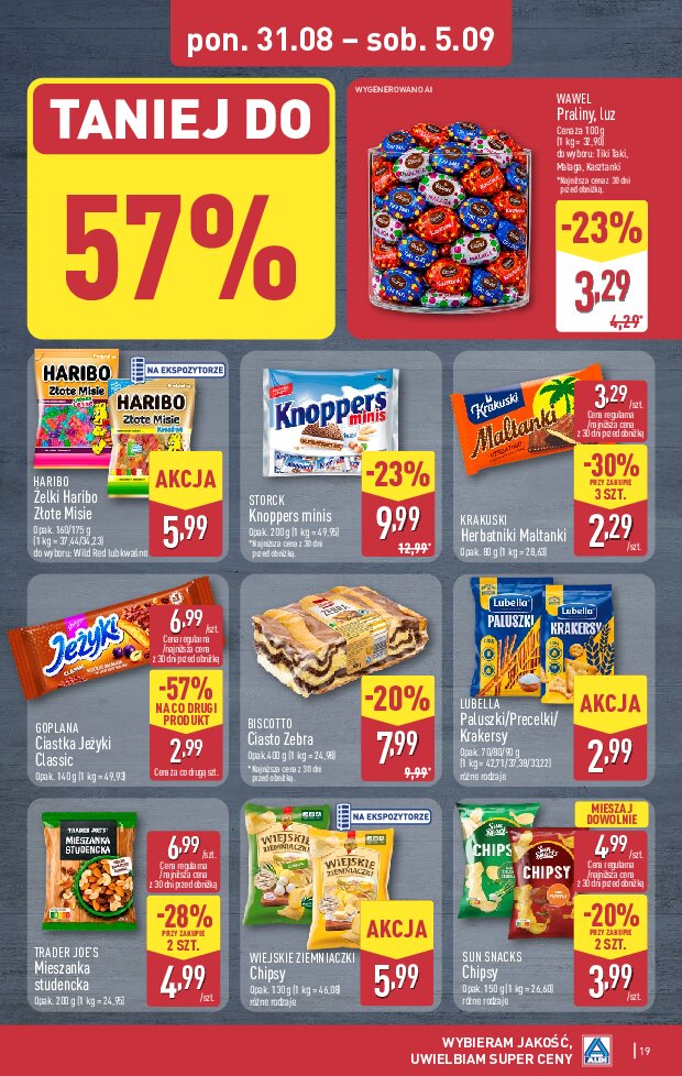 Gazetka Aldi 31/08/2026 – 05/09/2026 - gazetki promocyjne str. 19