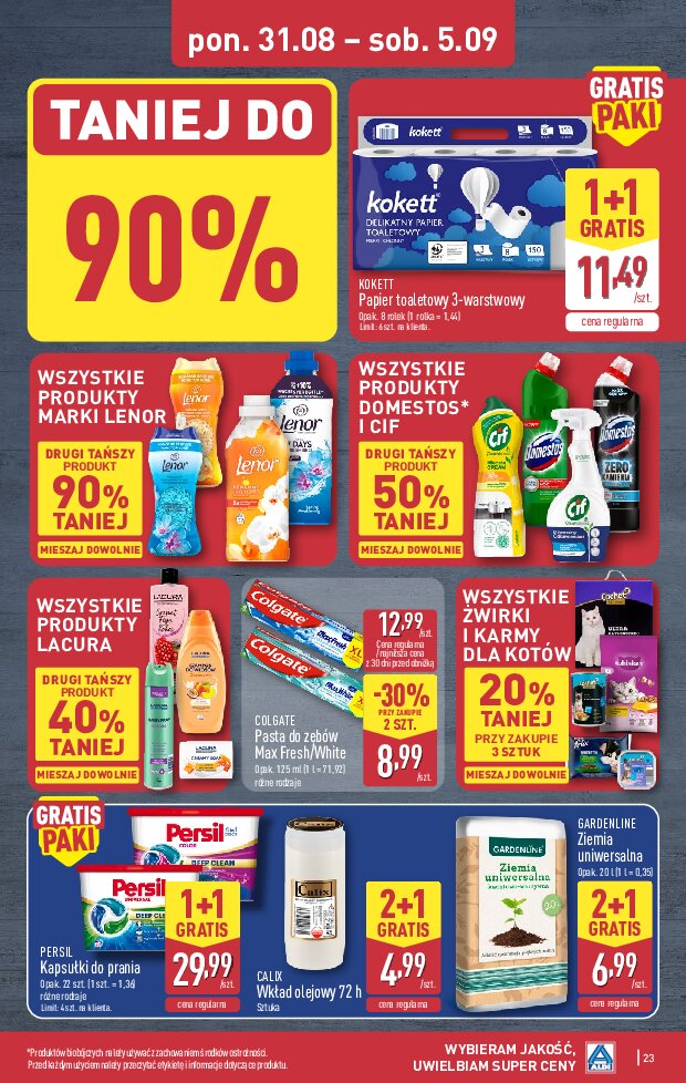 Gazetka Aldi 31/08/2026 – 05/09/2026 - gazetki promocyjne str. 23