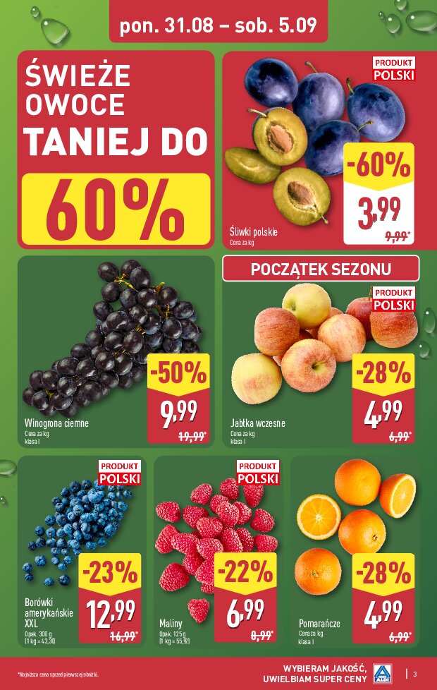 Gazetka Aldi 31/08/2026 – 05/09/2026 - gazetki promocyjne str. 3