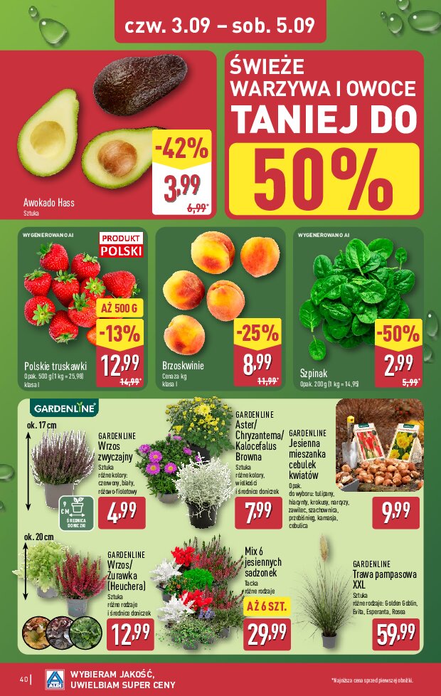Gazetka Aldi 31/08/2026 – 05/09/2026 - gazetki promocyjne str. 40