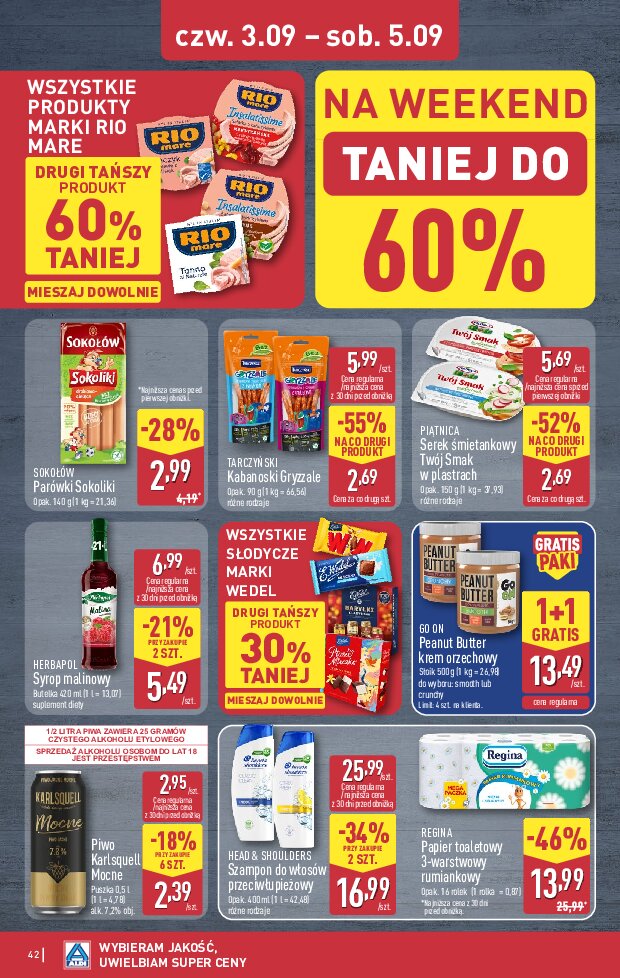 Gazetka Aldi 31/08/2026 – 05/09/2026 - gazetki promocyjne str. 42