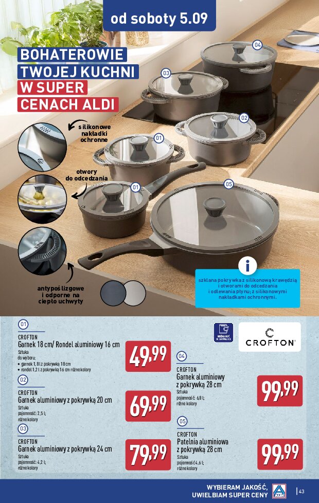 Gazetka Aldi 31/08/2026 – 05/09/2026 - gazetki promocyjne str. 43