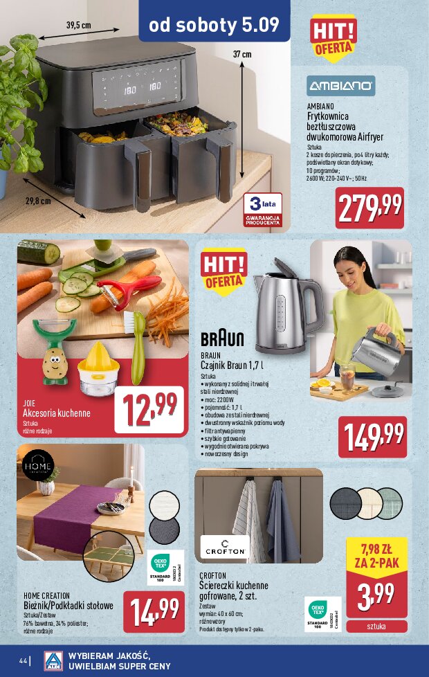 Gazetka Aldi 31/08/2026 – 05/09/2026 - gazetki promocyjne str. 44