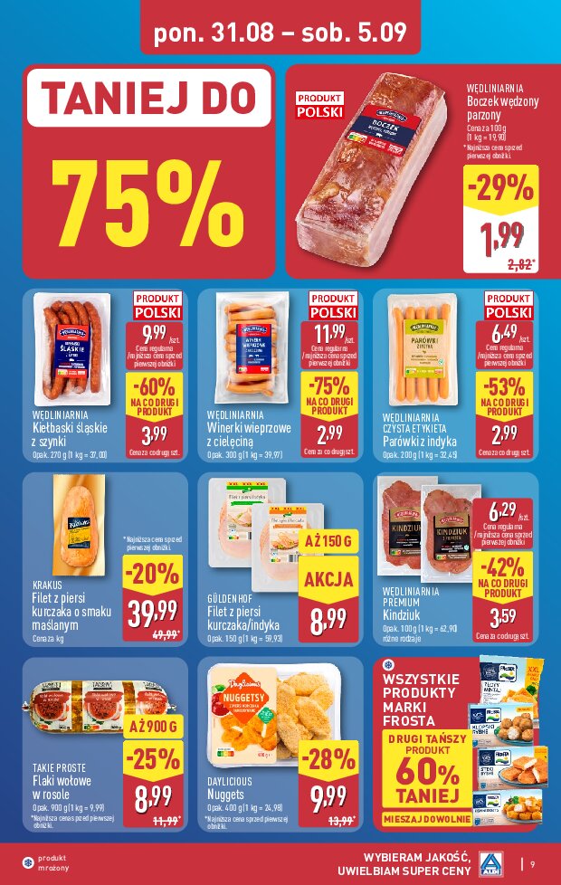 Gazetka Aldi 31/08/2026 – 05/09/2026 - gazetki promocyjne str. 9