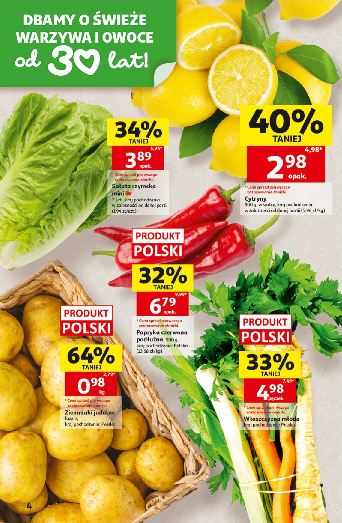 Gazetka Auchan 01/10/2026 – 07/10/2026 - gazetki promocyjne str. 4