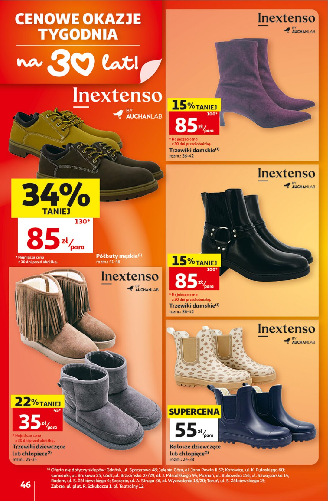 Gazetka Auchan 01/10/2026 – 07/10/2026 - gazetki promocyjne str. 46