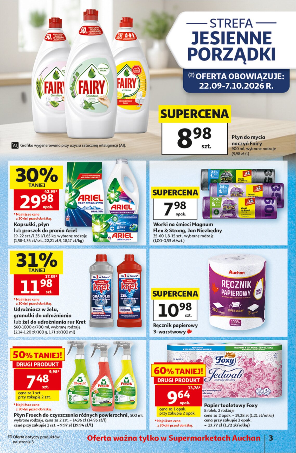Gazetka Auchan 01/10/2026 – 07/10/2026 - gazetki promocyjne str. 3