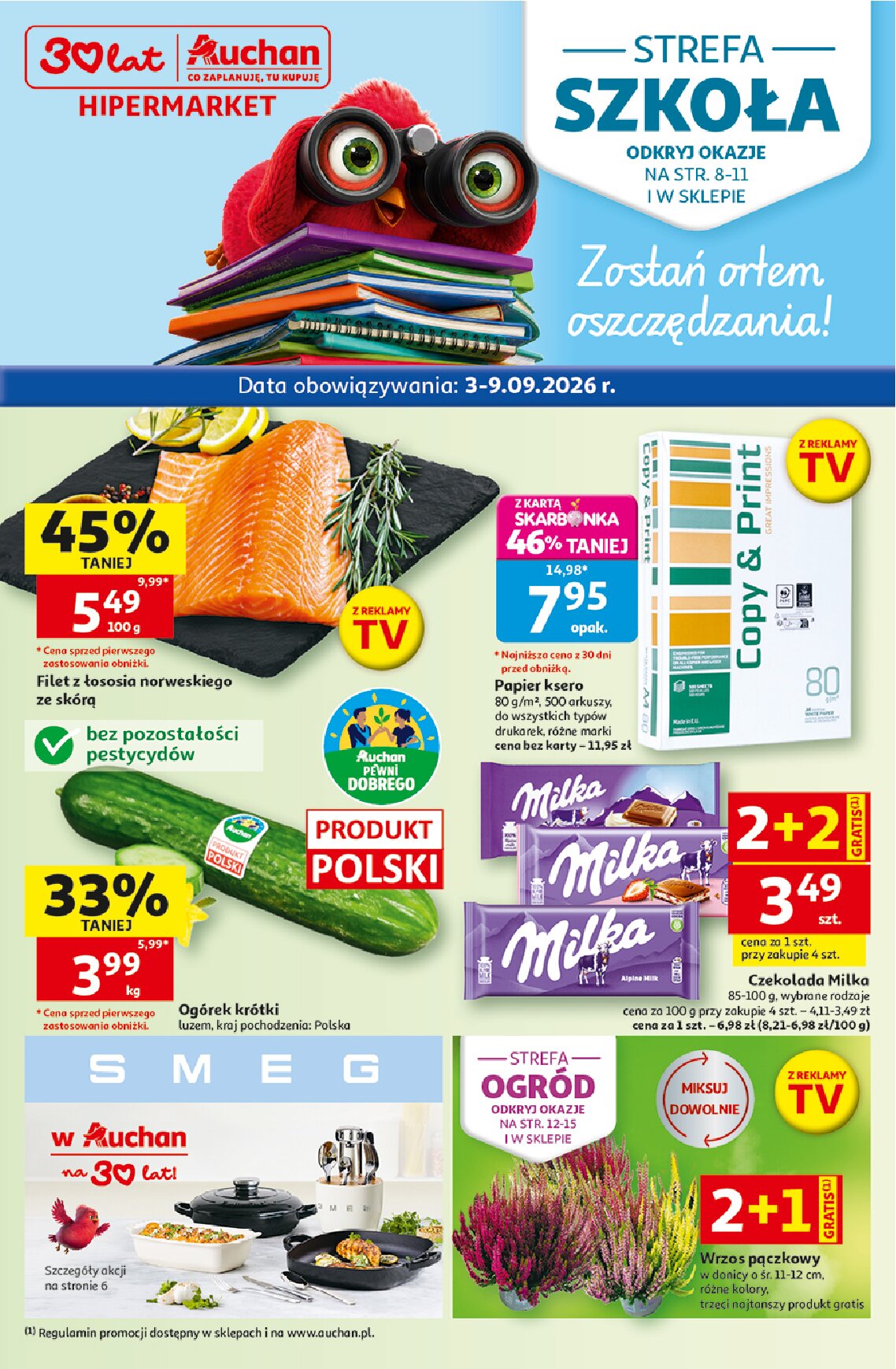 Gazetka Auchan 03/09/2026 – 09/09/2026 - gazetki promocyjne str. 1