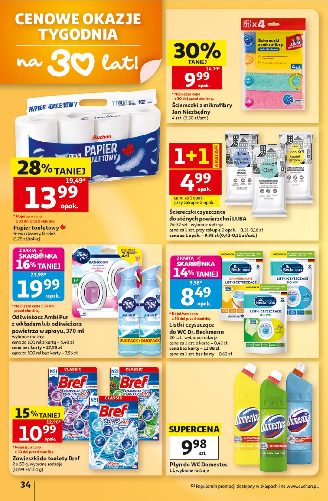 Gazetka Auchan 03/09/2026 – 09/09/2026 - gazetki promocyjne str. 34