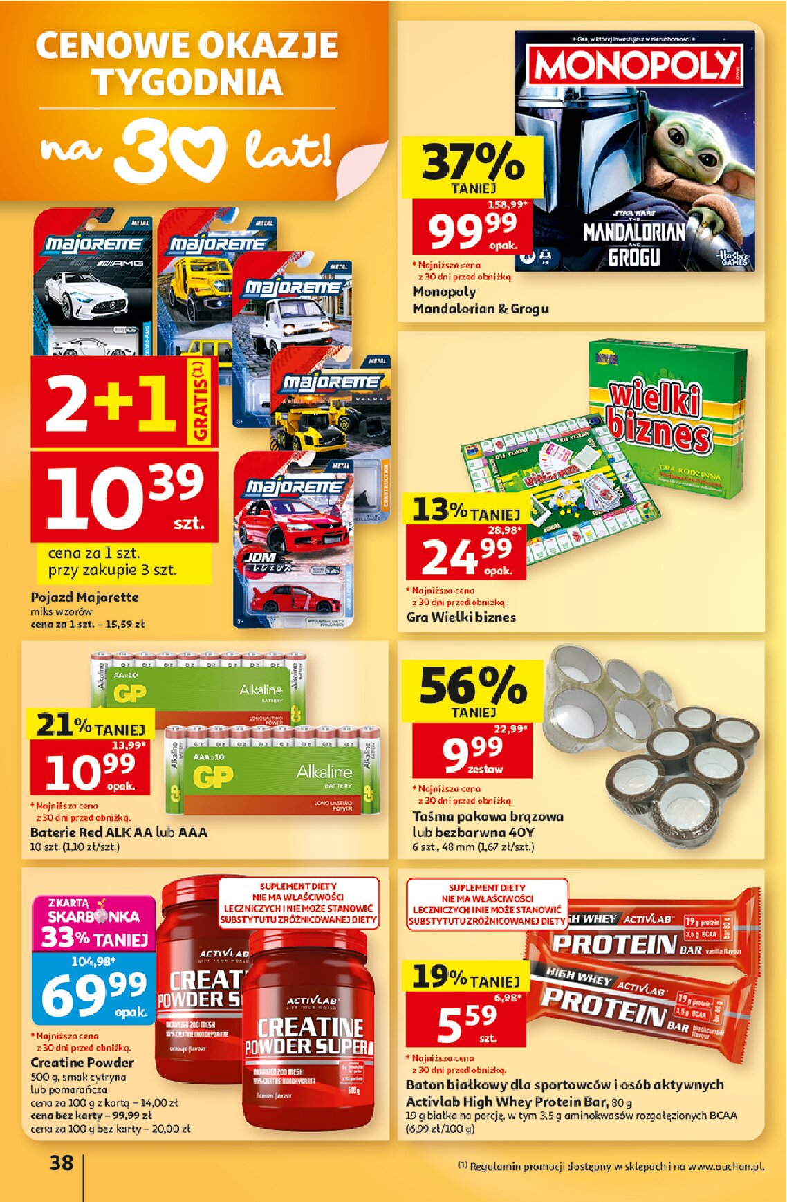Gazetka Auchan 03/09/2026 – 09/09/2026 - gazetki promocyjne str. 38