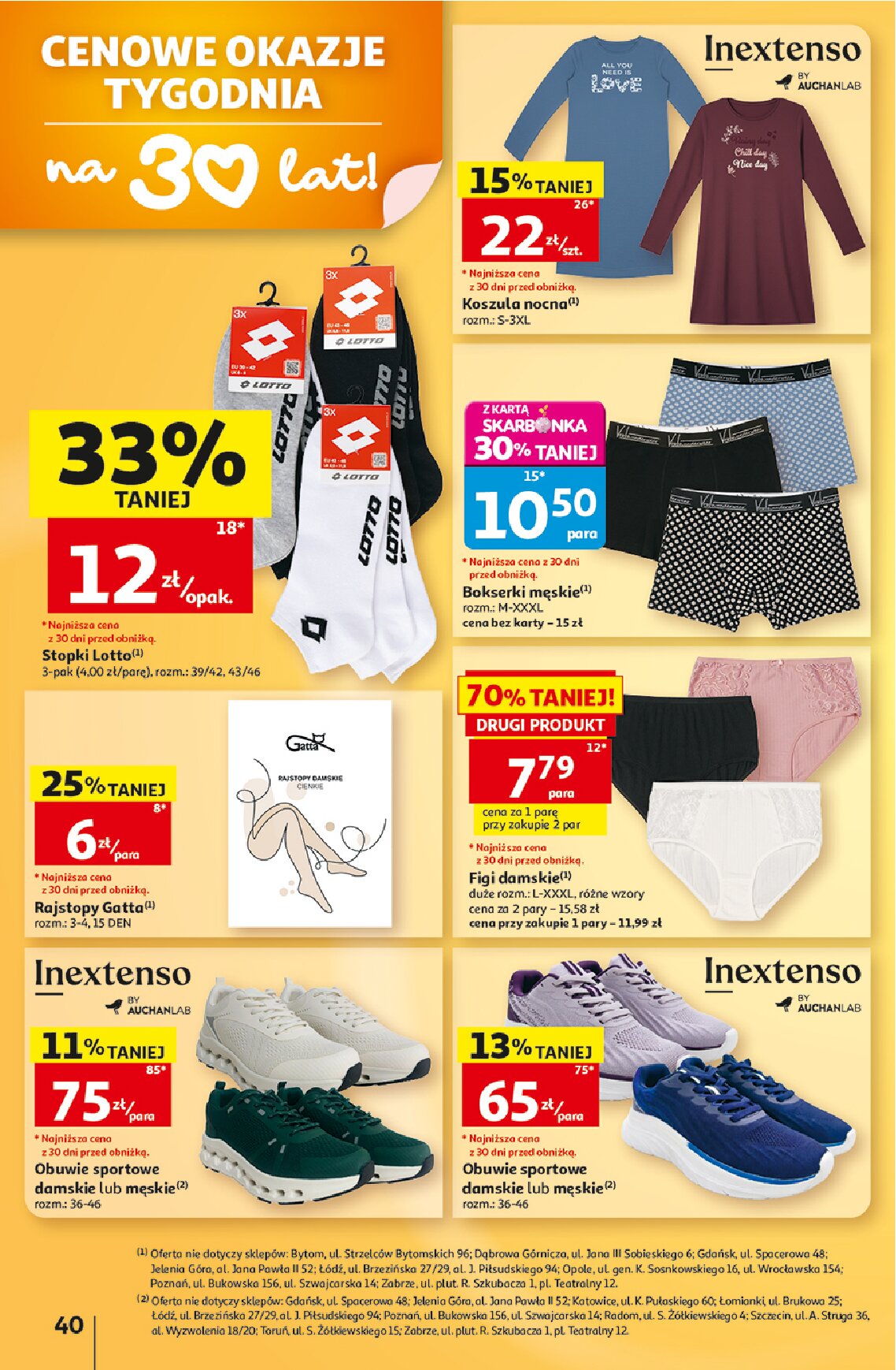 Gazetka Auchan 03/09/2026 – 09/09/2026 - gazetki promocyjne str. 40