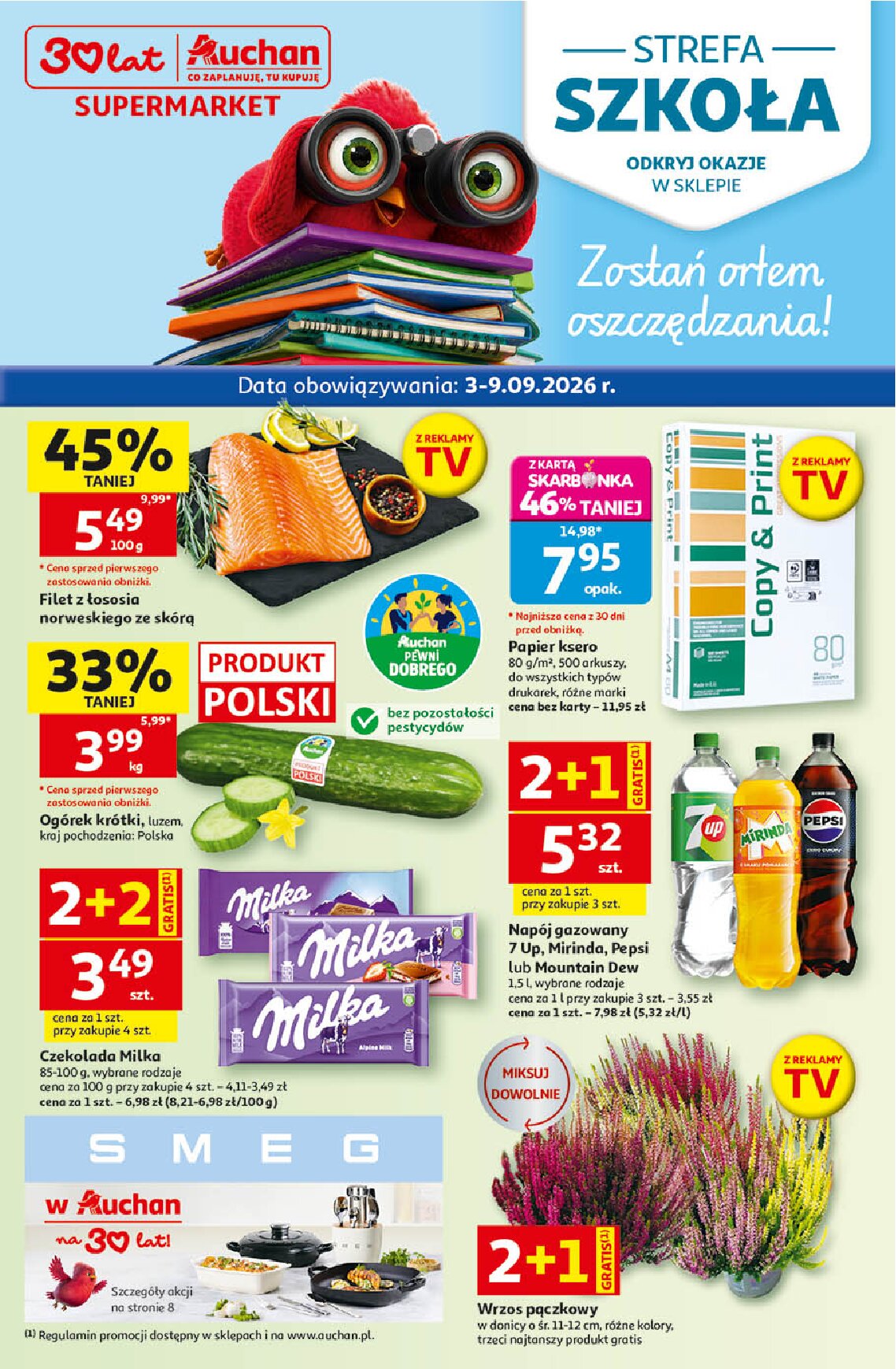 Gazetka Auchan 03/09/2026 – 09/09/2026 - gazetki promocyjne str. 1