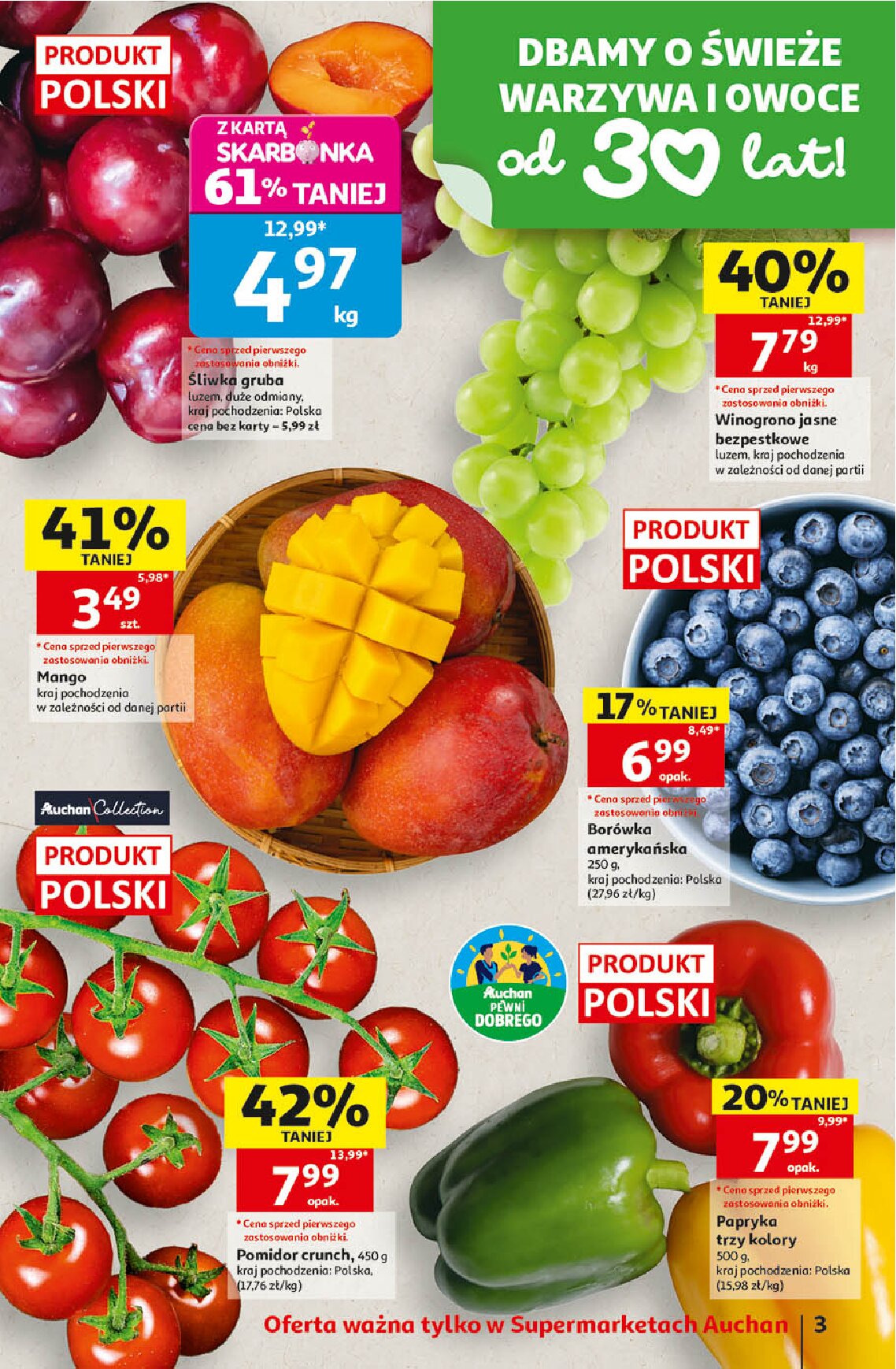 Gazetki promocyjne – owoce - gazetki promocyjne str. 78