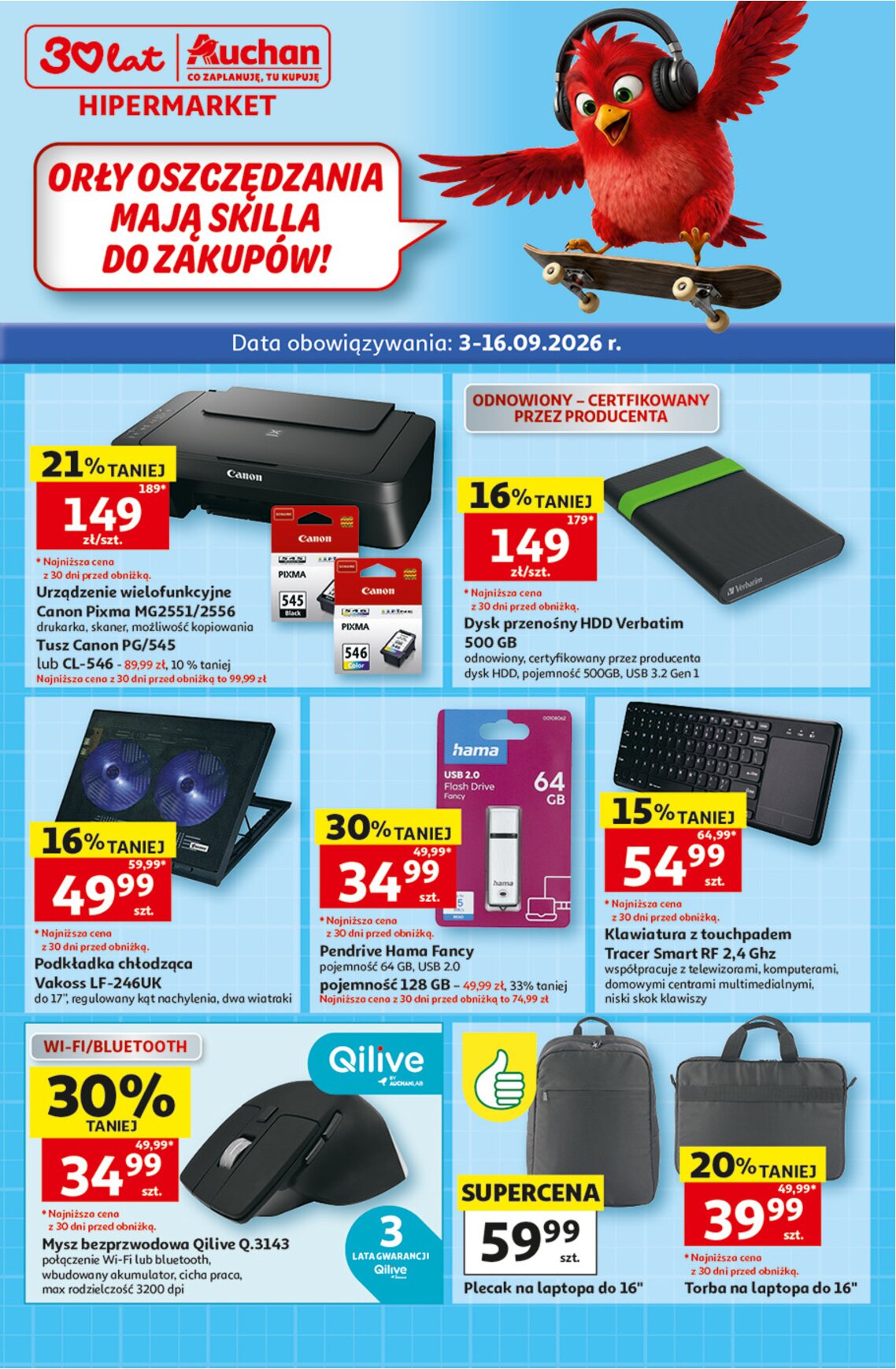 Gazetka Auchan 03/09/2026 – 09/09/2026