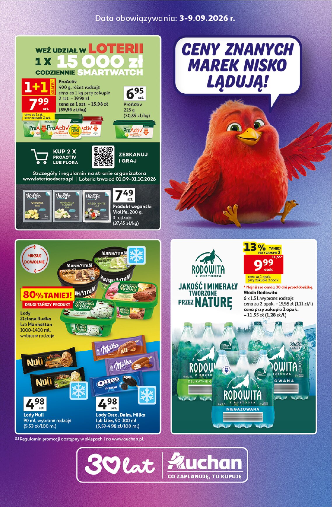 Gazetka Auchan 03/09/2026 – 09/09/2026 - gazetki promocyjne str. 1