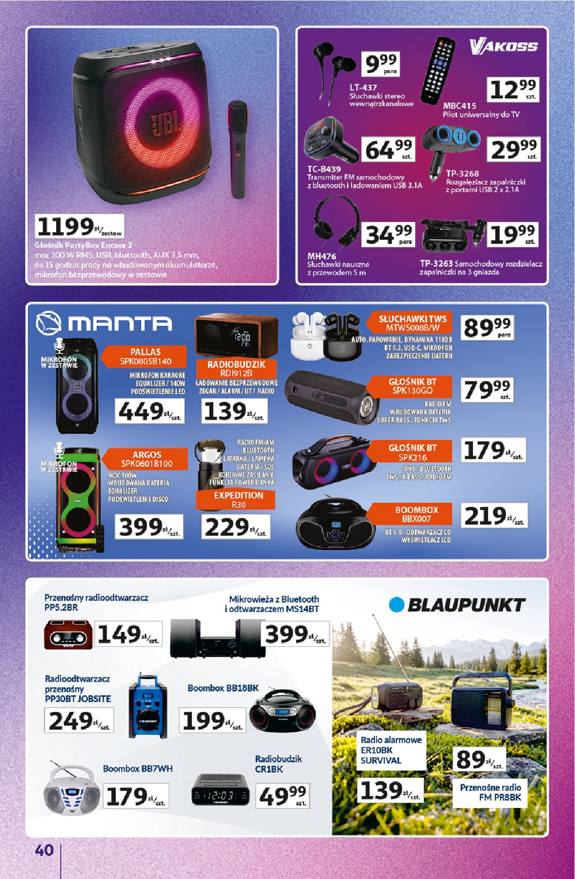 Gazetka Auchan 03/09/2026 – 09/09/2026 - gazetki promocyjne str. 40