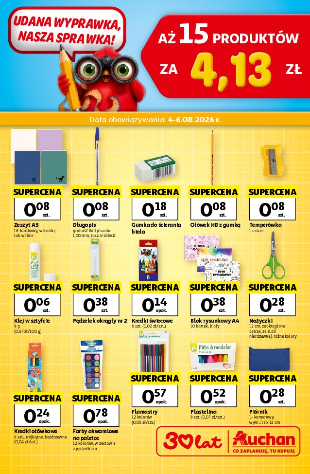 Gazetka Auchan 04/08/2026 – 06/08/2026