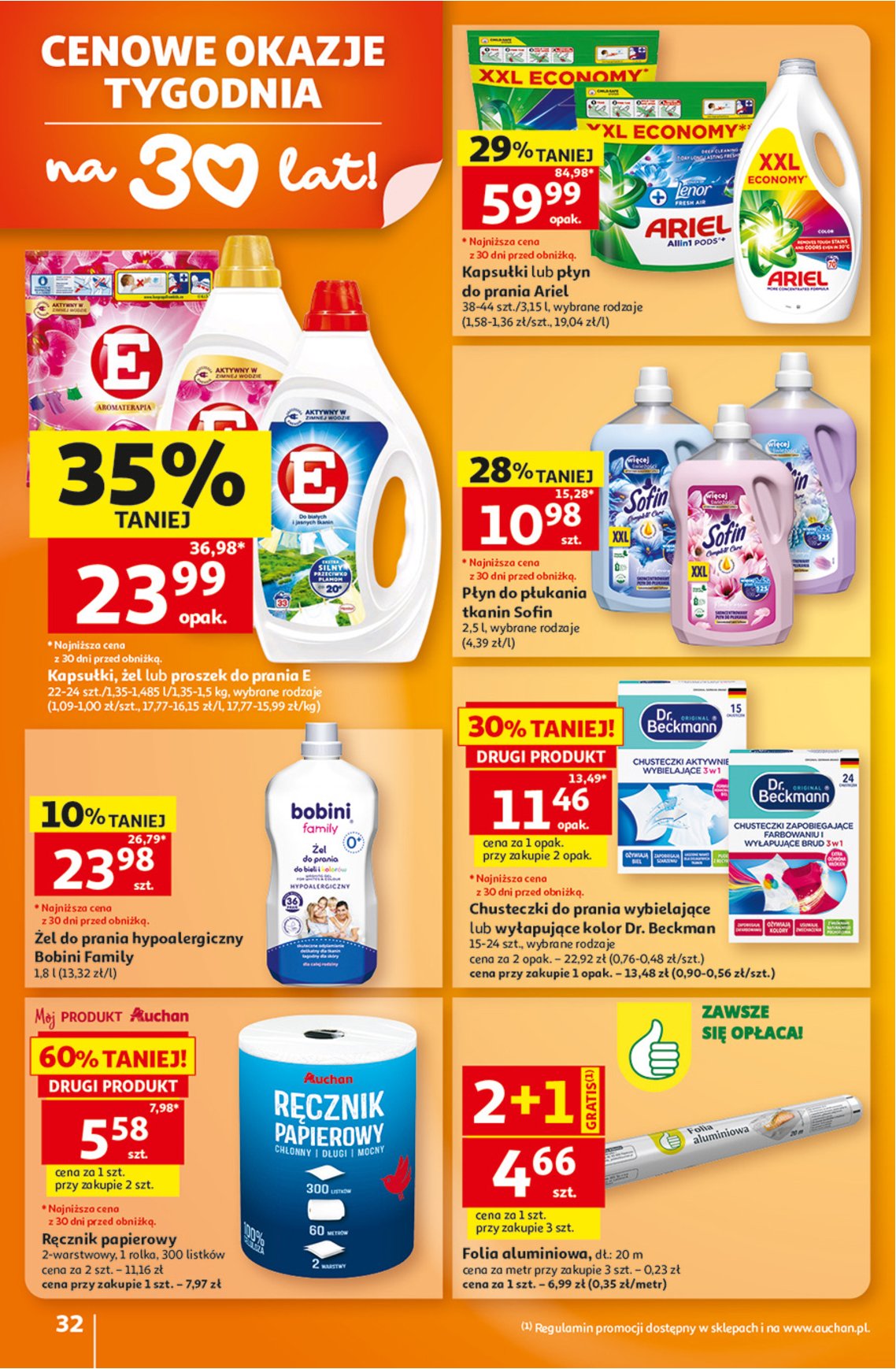 Gazetka Auchan 06/08/2026 – 12/08/2026 - strona 32