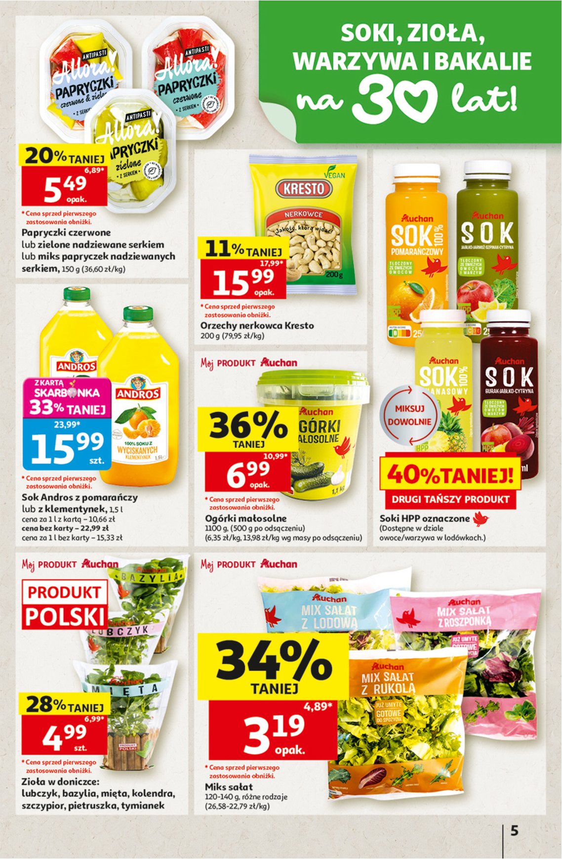 Gazetka Auchan 06/08/2026 – 12/08/2026 - strona 5