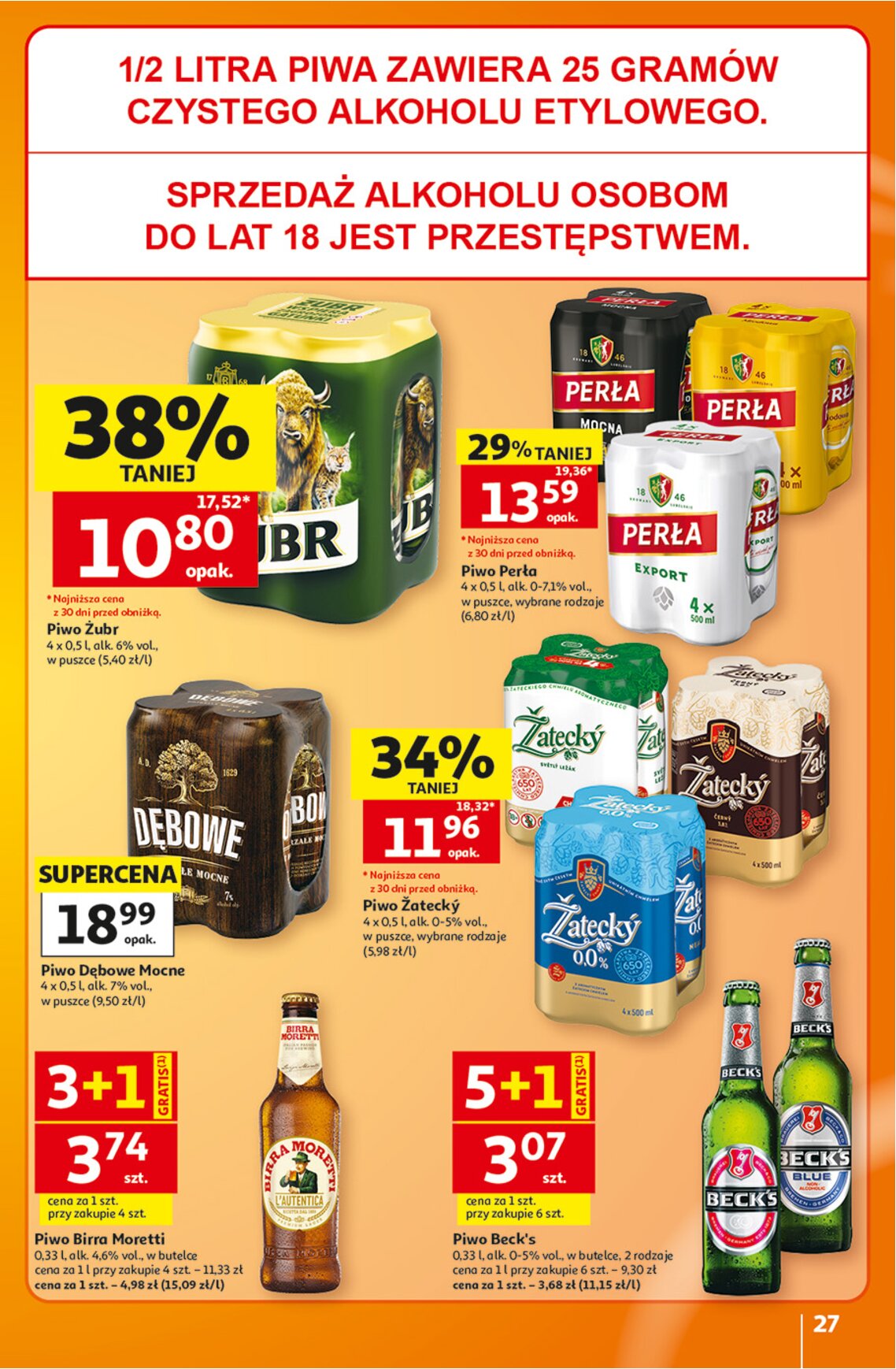 Gazetka Auchan 08/10/2026 – 14/10/2026 - gazetki promocyjne str. 27