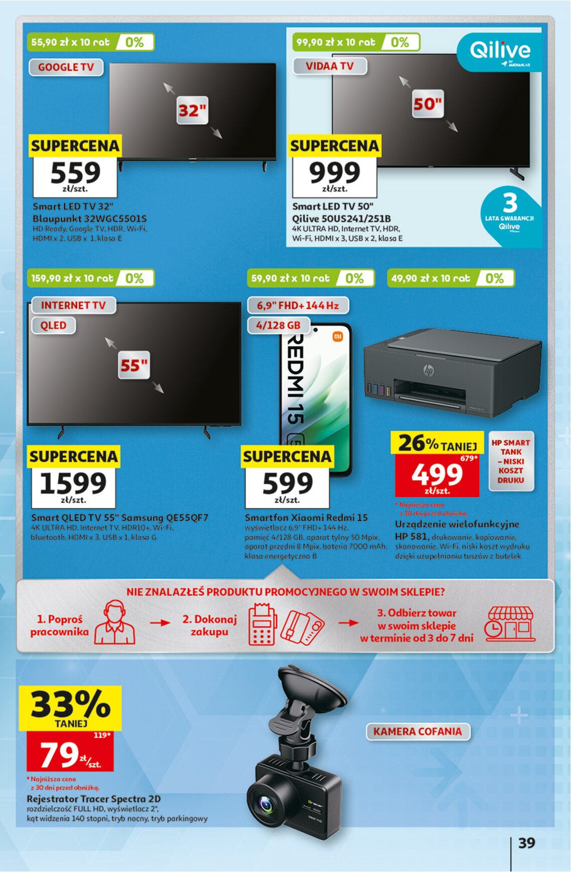 Gazetka Auchan 08/10/2026 – 14/10/2026 - gazetki promocyjne str. 39