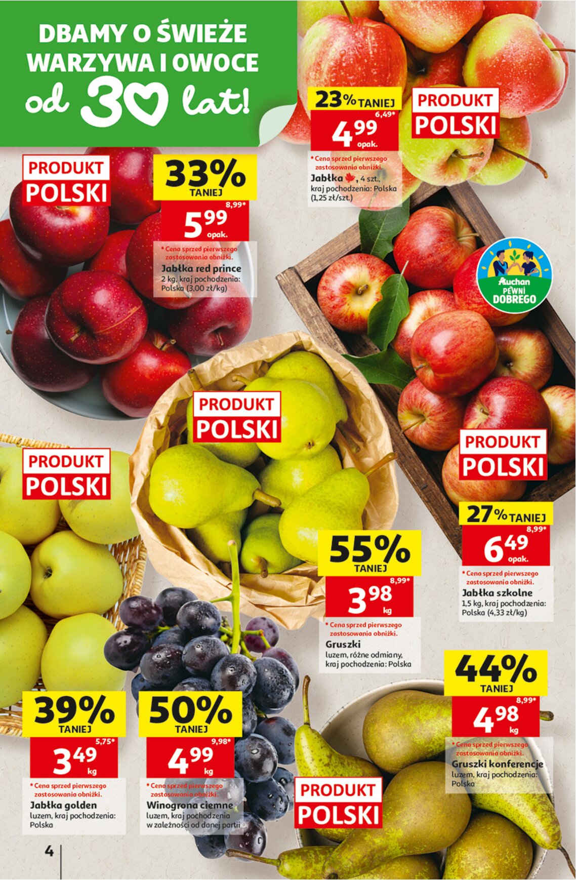 Gazetka Auchan 08/10/2026 – 14/10/2026 - gazetki promocyjne str. 4