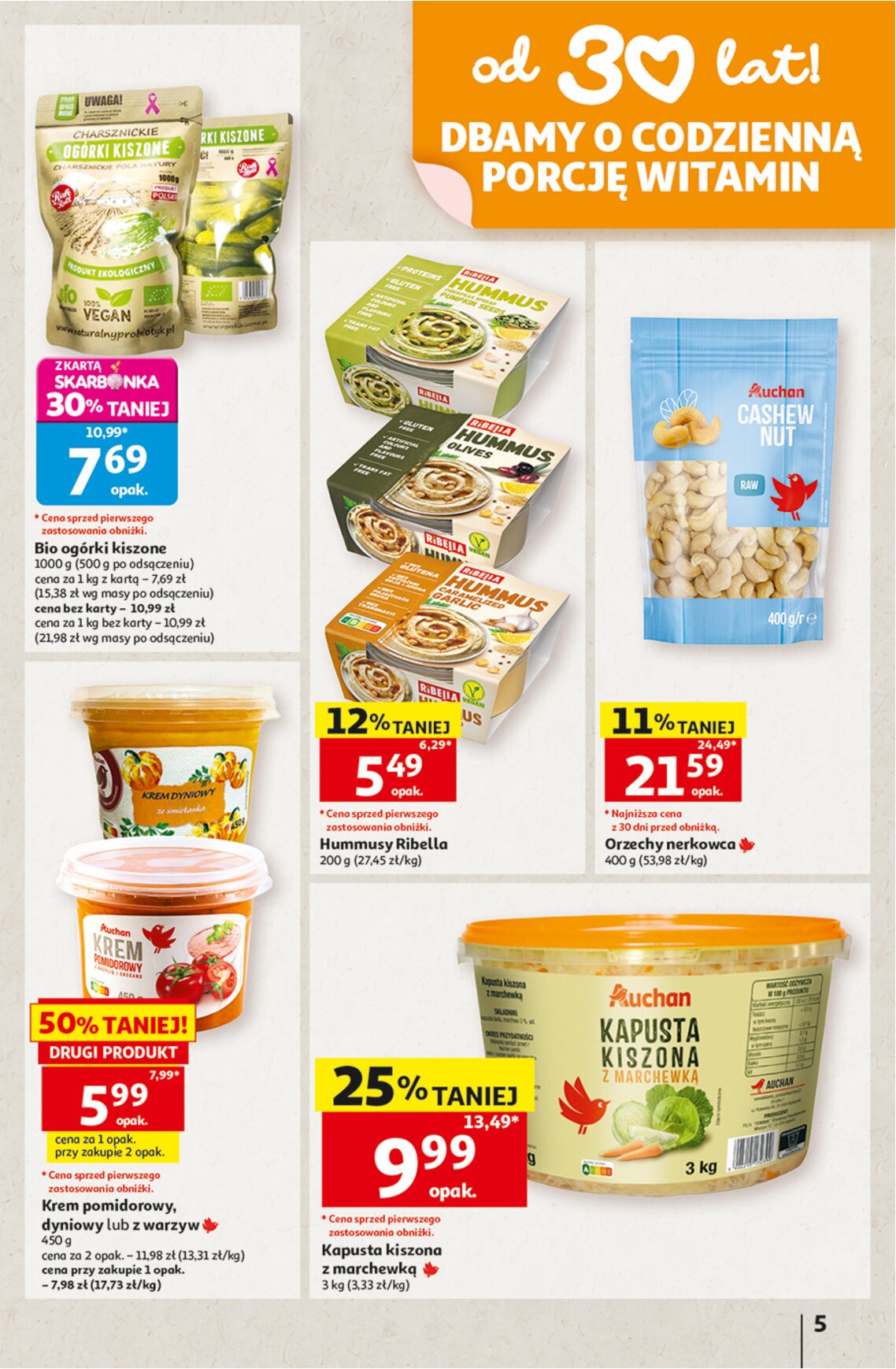 Gazetka Auchan 08/10/2026 – 14/10/2026 - gazetki promocyjne str. 5