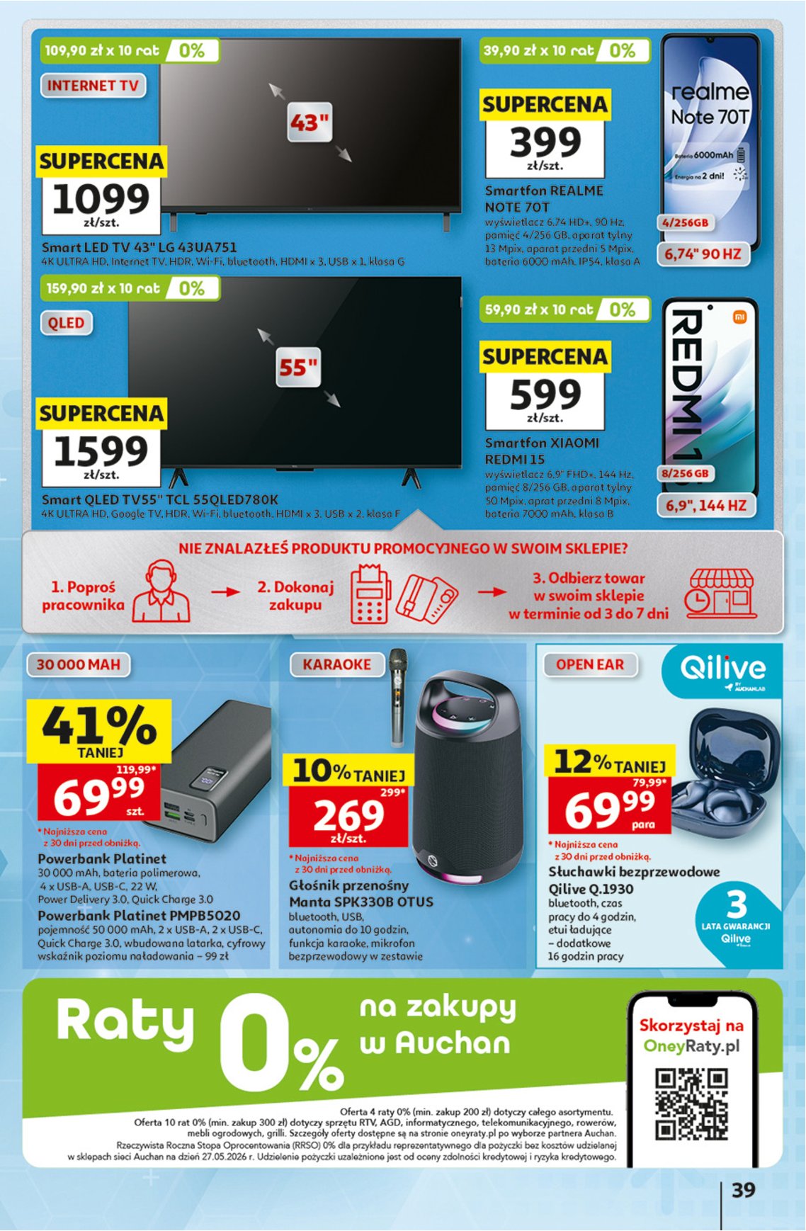 Gazetka Auchan 09/07/2026 – 15/07/2026 - strona 39