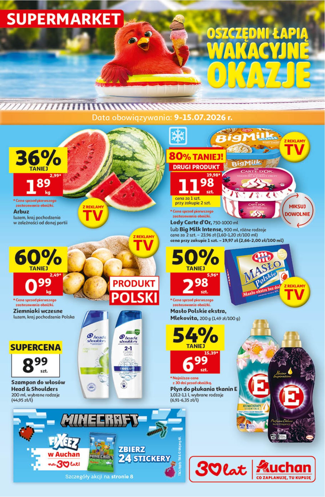 Gazetka Auchan 09/07/2026 – 15/07/2026