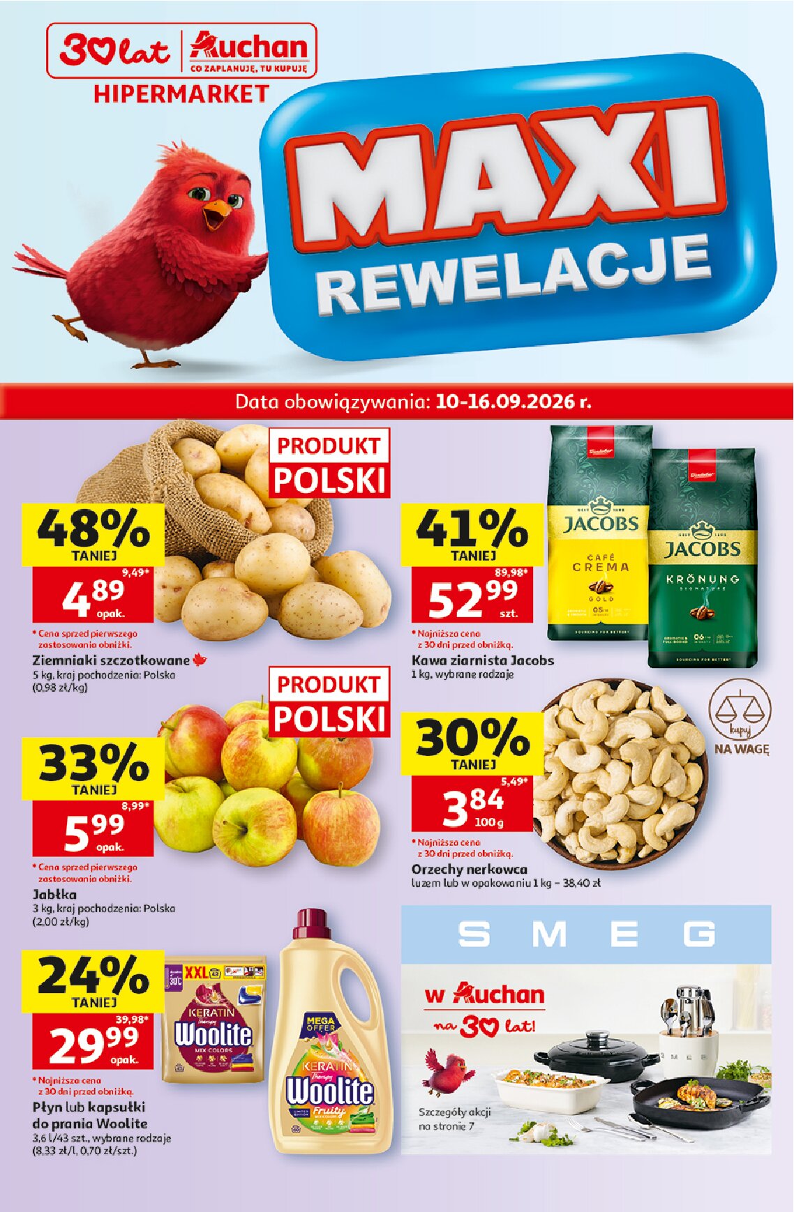 Gazetka Auchan 10/09/2026 – 16/09/2026 - gazetki promocyjne str. 1