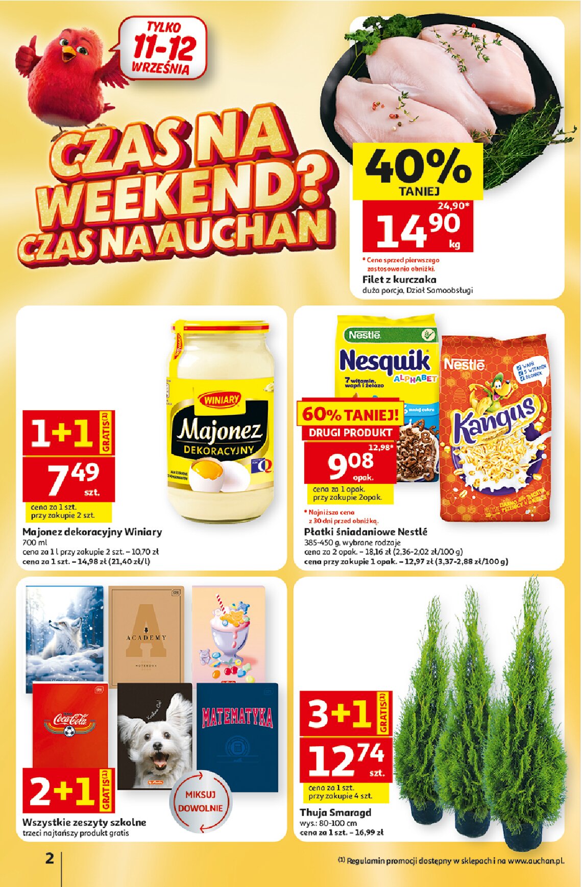 Gazetka Auchan 10/09/2026 – 16/09/2026 - gazetki promocyjne str. 2