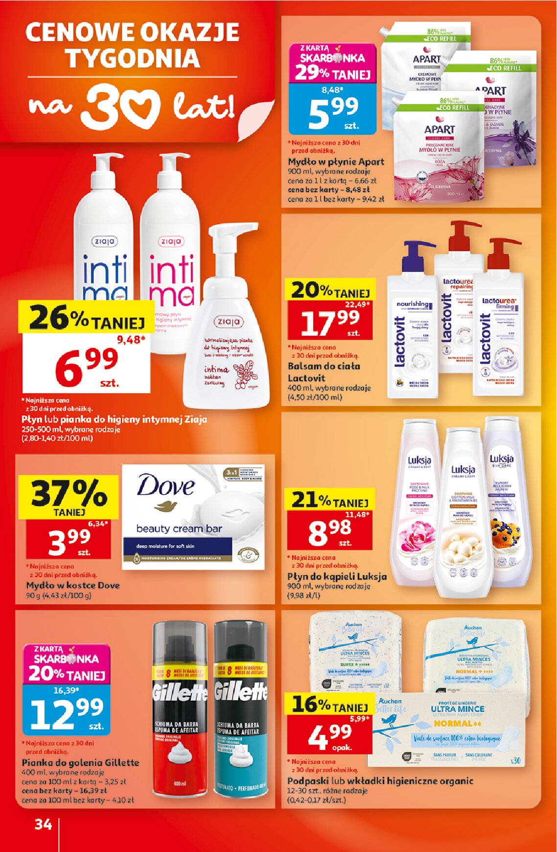 Gazetka Auchan 10/09/2026 – 16/09/2026 - gazetki promocyjne str. 34
