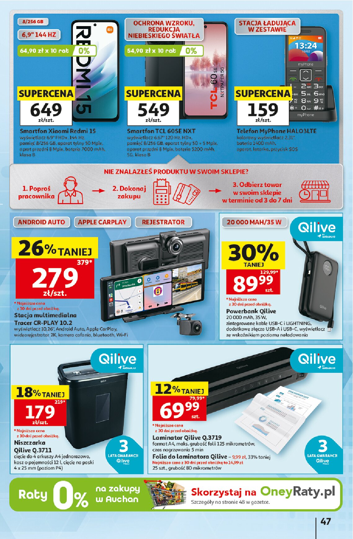 Gazetka Auchan 10/09/2026 – 16/09/2026 - gazetki promocyjne str. 47