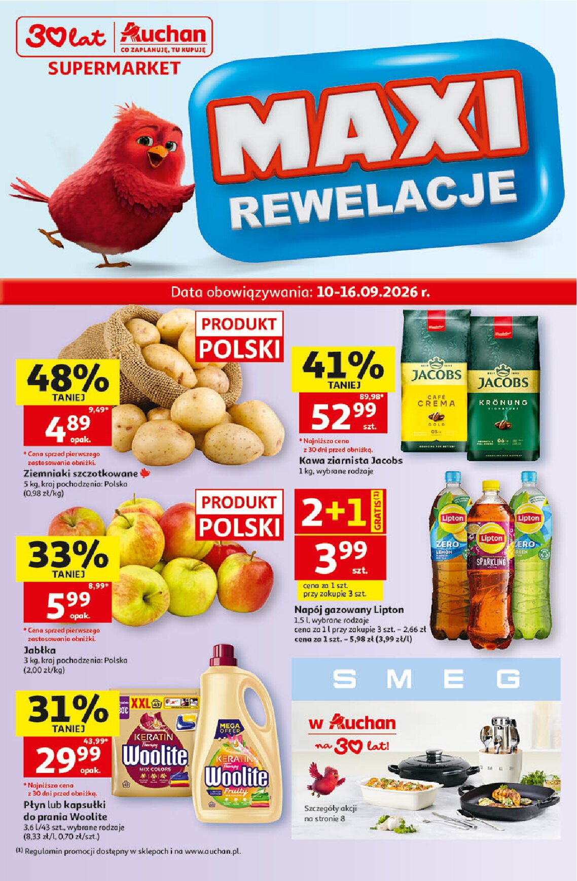 Gazetka Auchan 10/09/2026 – 16/09/2026 - gazetki promocyjne str. 1