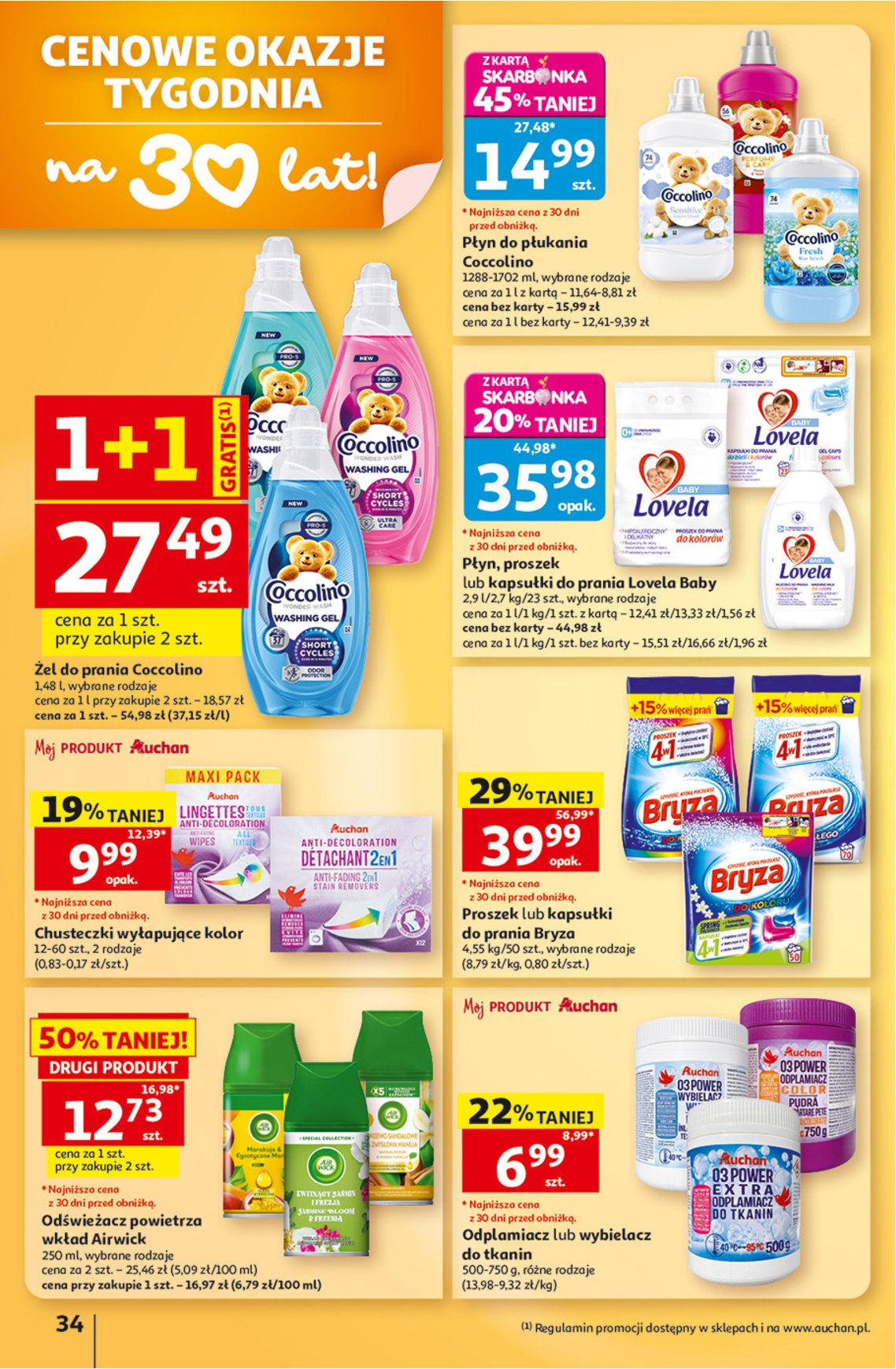 Gazetka Auchan 13/08/2026 – 19/08/2026 - strona 34