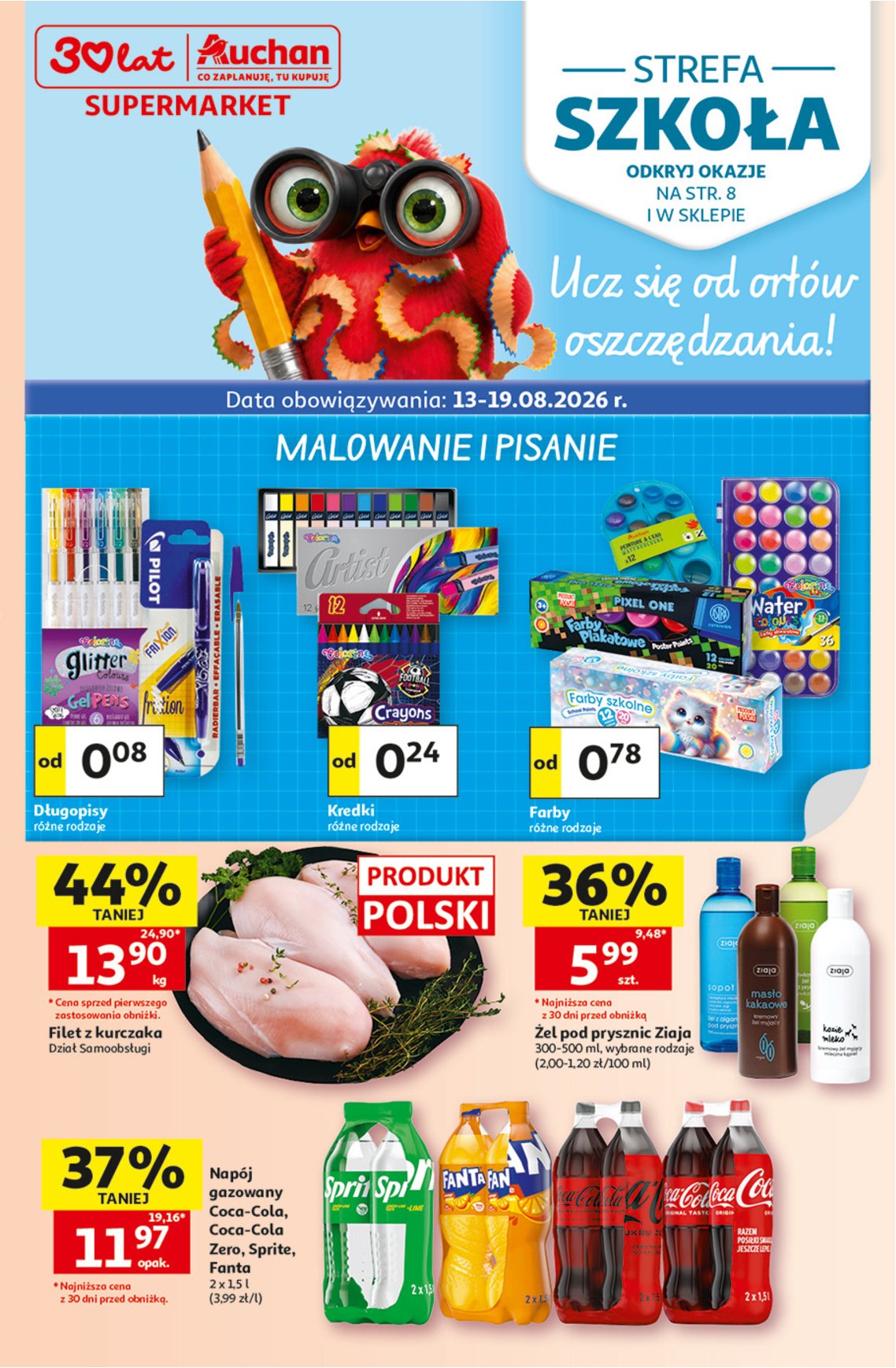 Gazetka Auchan 13/08/2026 – 19/08/2026