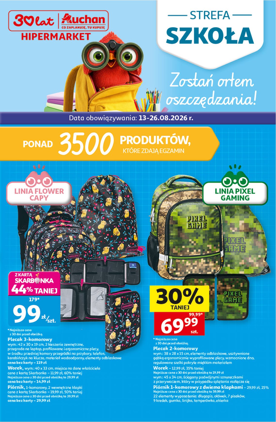 Gazetka Auchan 13/08/2026 – 26/08/2026 - strona 1