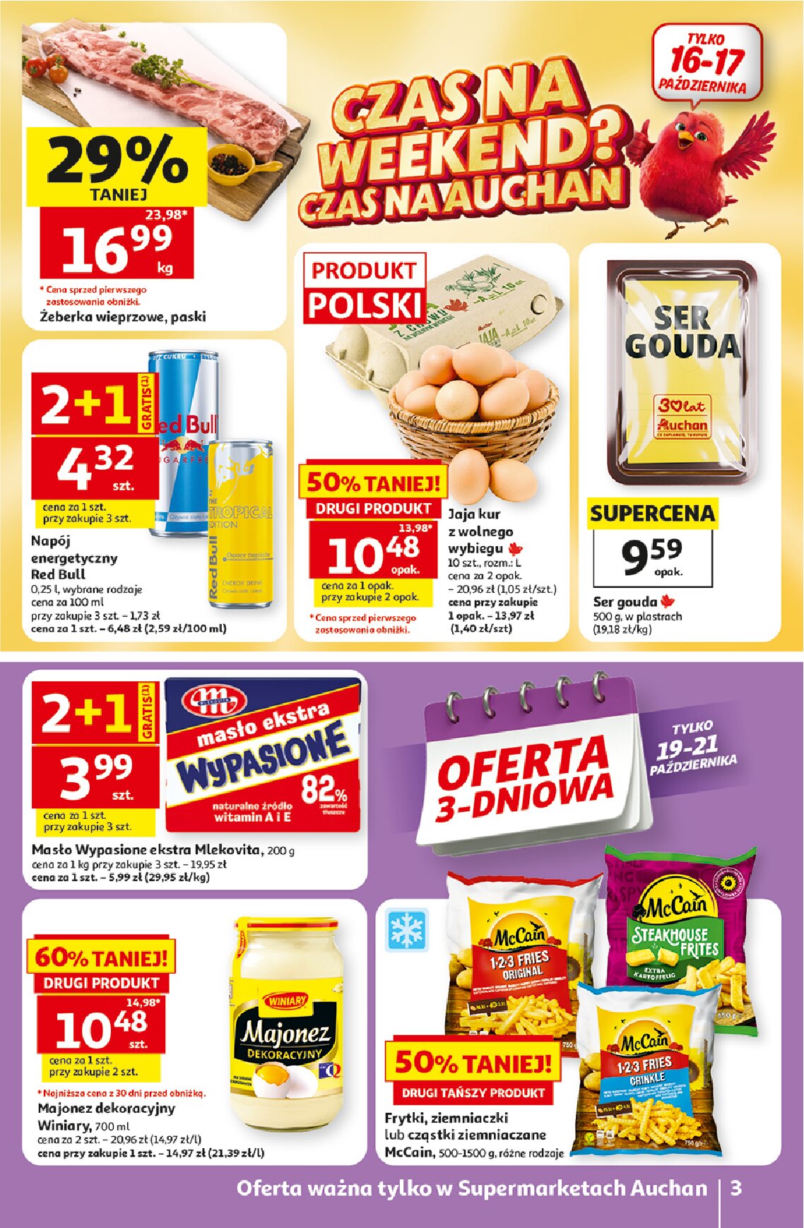 Gazetka Auchan 15/10/2026 – 21/10/2026 - gazetki promocyjne str. 3
